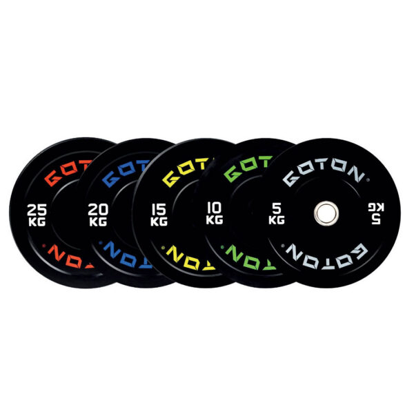 DISCO BUMPER NEGRO PESO COLOREADO - Imagen 1