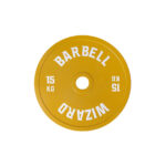 DISCOS CALIBRADOS BARBELL WIZARD ACERO - Imagen 4