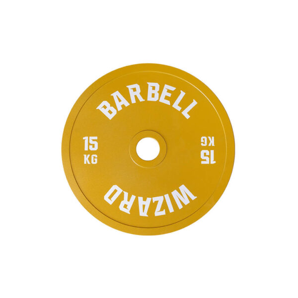 DISCOS CALIBRADOS BARBELL WIZARD ACERO - Imagen 4
