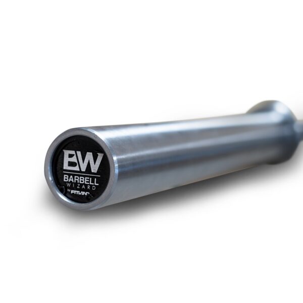Barra Powerlifting Barbell Wizard - HARD CHROMED - 2.20 CM 20KG'S - Imagen 1